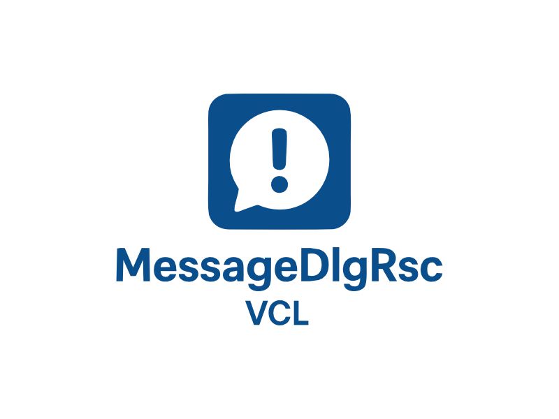 Biblioteca Delphi VCL MessageDlgRsc 